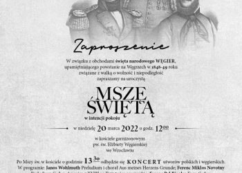 Wrocławskie obchody węgierskiego święta niepodległości