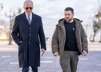 „Ukraińcy przypomnieli światu, co oznacza odwaga” – Joe Biden odwiedził Kijów