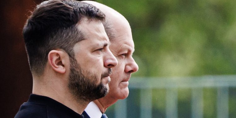 Zełenski z nagrodą Karola Wielkiego