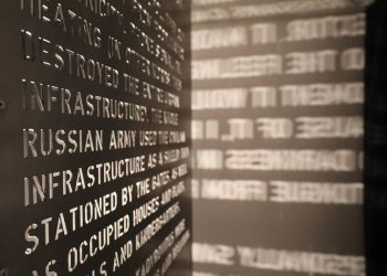 Multimedialna wystawa na temat rosyjskich zbrodni