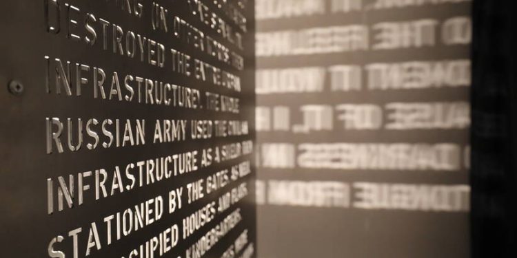 Multimedialna wystawa na temat rosyjskich zbrodni