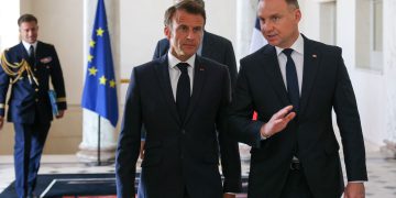 Andrzej Duda na szczycie Trójkąta Weimarskiego