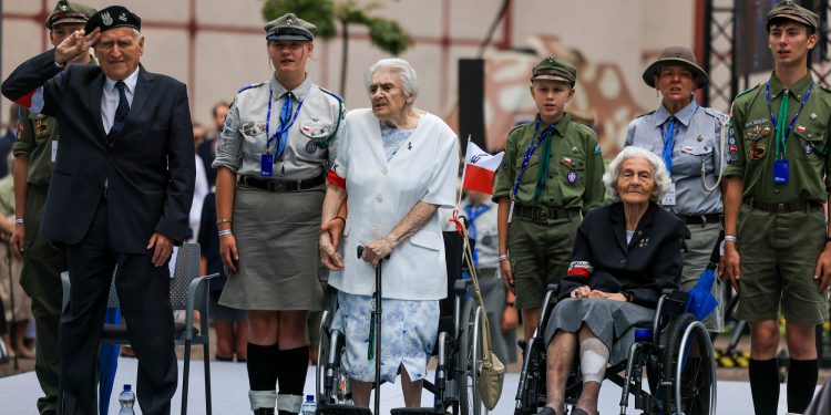 Obchody 79. rocznicy powstania warszawskiego