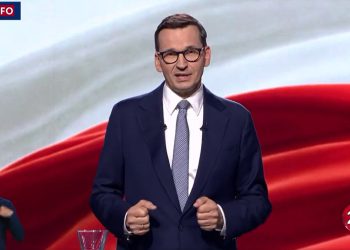 Morawiecki podczas debaty: Wszyscy na jednego to banda rudego